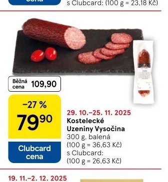 Kostelecké Uzeniny Vysočina