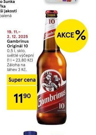 Gambrinus Originál 10