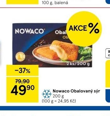 Nowaco Obalovaný sýr