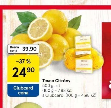 Tesco Citróny