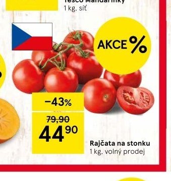Rajčata na stonku