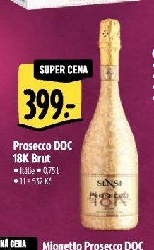 Prosecco DOC 18K Brut