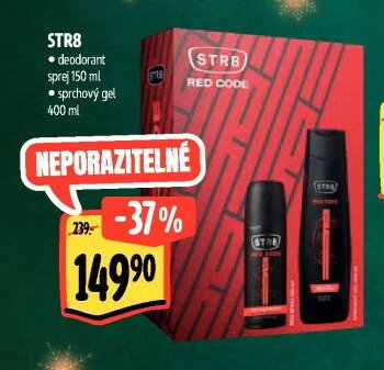 STR8 Red Code dárková sada