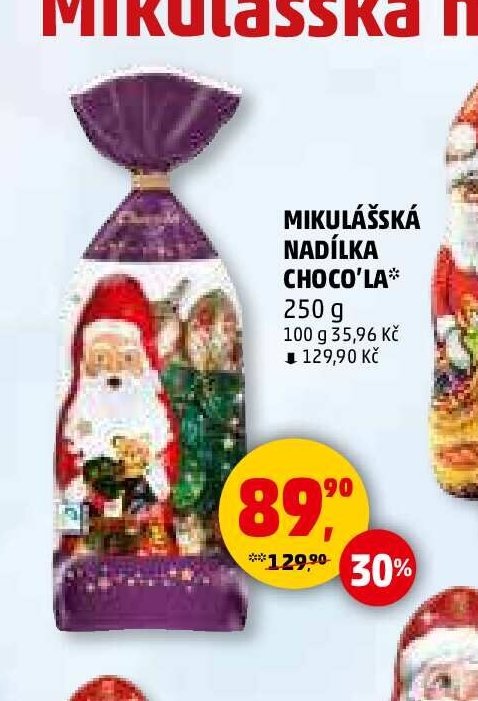 Mikulášská nadílka Choco'la 250 g