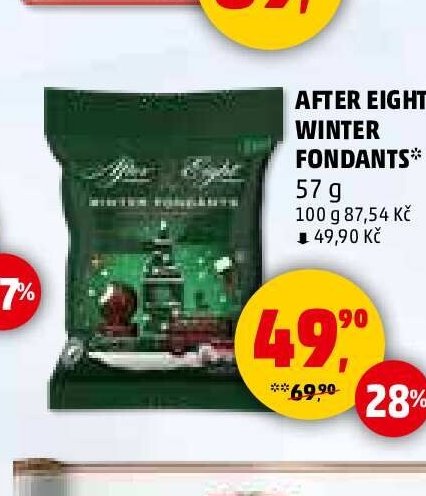 After Eight Winter Fondants 57 g