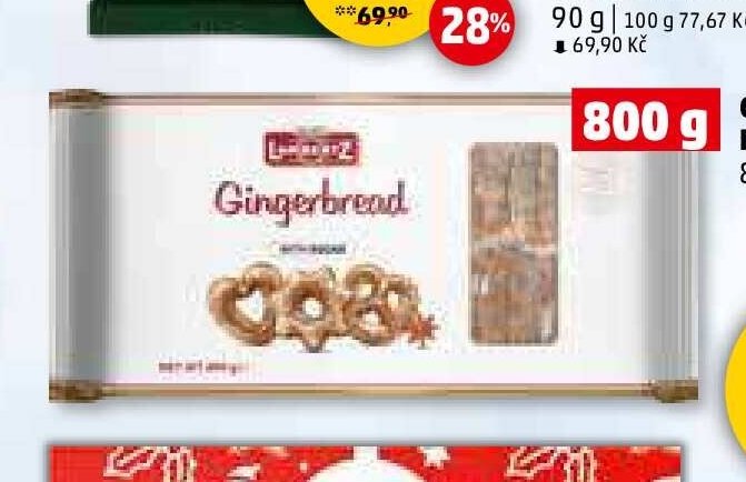 Glazované perníčky Lambertz 800 g
