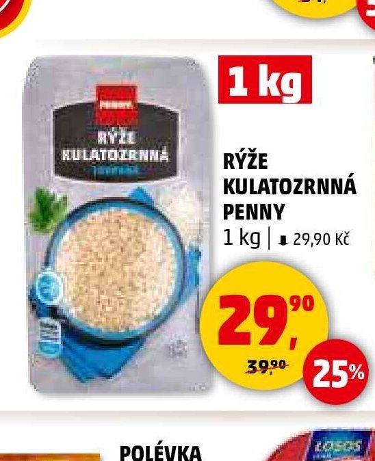 Rýže kulatozrnná Penny