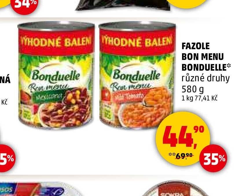 Fazole Bon Menu Bonduelle