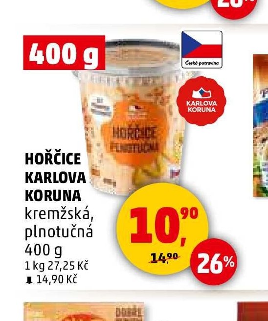 Hořčice Karlova Koruna