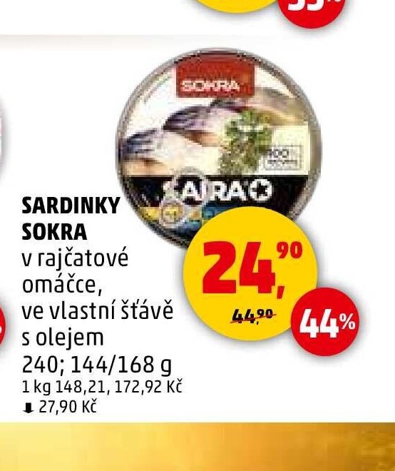 Sardinky Sokra