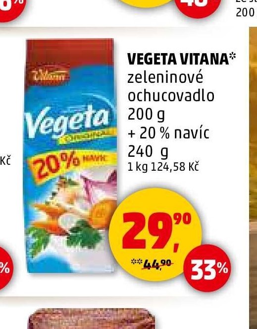 Vegeta Vitana zeleninové ochucovadlo