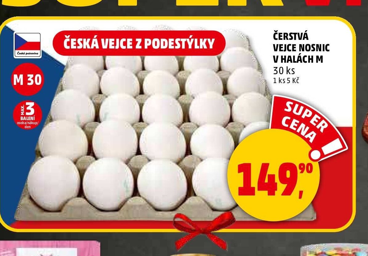 ČESKÁ VEJCE Z PODESTÝLKY