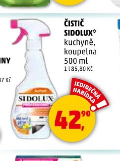 Čistič Sidolux kuchyně, koupelna