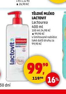 Tělové mléko Lactovit Lactourea