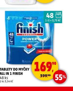 Tablety do myčky All in 1 Finish