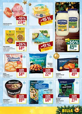 akční leták BILLA 19.11.2025-25.11.2025