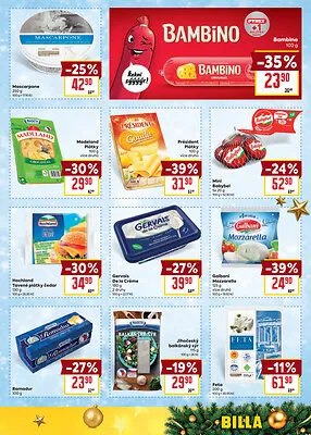 akční leták BILLA 19.11.2025-25.11.2025