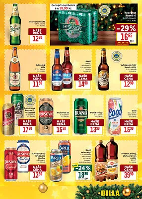 akční leták BILLA 19.11.2025-25.11.2025
