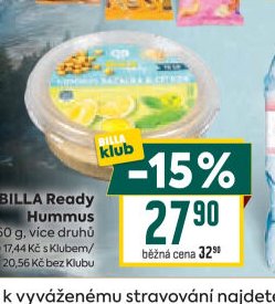 BILLA Ready Hummus