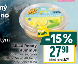 Hummus Billa Ready