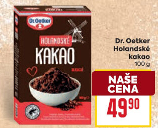 Kakao holandské Dr. Oetker