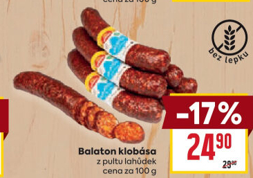 Klobása Balaton Krásno