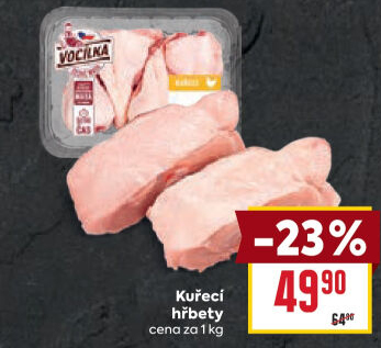 Kuřecí hřbety na polévku Vocílka