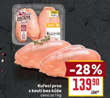 Kuřecí prsa Vocílka