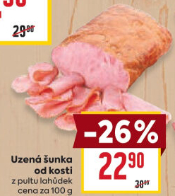 Šunka uzená od kosti