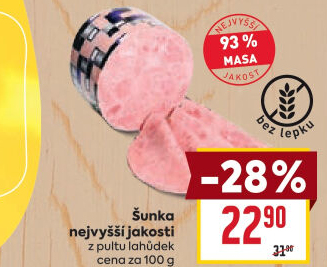 Šunka vepřová nejvyšší jakosti