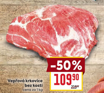 Vepřová krkovice bez kosti