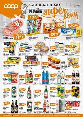 akční leták COOP 19.11.2025-2.12.2025