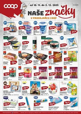 akční leták COOP 19.11.2025-2.12.2025