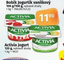 Activia jogurt