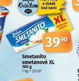 Smetanito smetanové XL