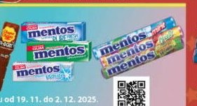 Mentos žvýkačky/bonbóny