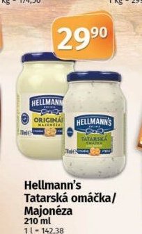 Hellmann's Tatarská omáčka/Majonéza