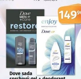 Dove sada sprchový gel + deodorant - COOP akcniletaky.com