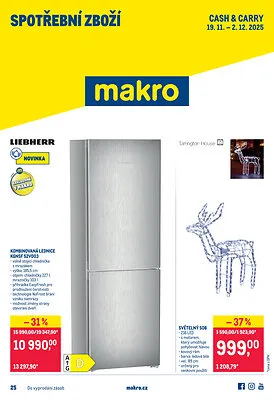 akční leták Makro 19.11.2025-2.12.2025