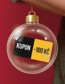 Kupon -100 Kč (vlevo dole)