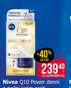 Nivea Q10 Power denní a noční krém proti vráskám 2x 50 ml