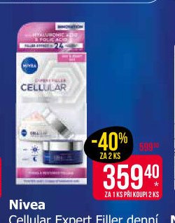 Nivea Cellular Expert Filler denní a noční krém 2x 50 ml
