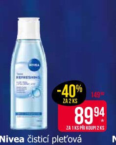 Nivea čistící pleťová voda pro normální a smíšenou pleť 200 ml