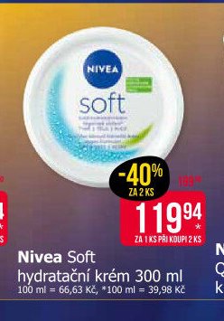 Nivea Soft hydratační krém 300 ml - Teta drogerie akcniletaky.com