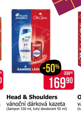 Head & Shoulders vánoční dárková kazeta