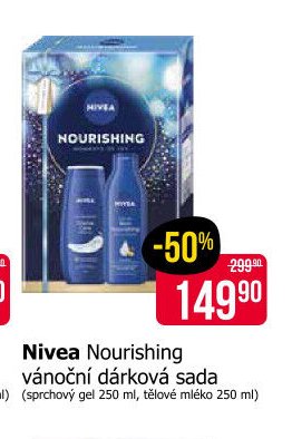 Nivea Nourishing vánoční dárková sada