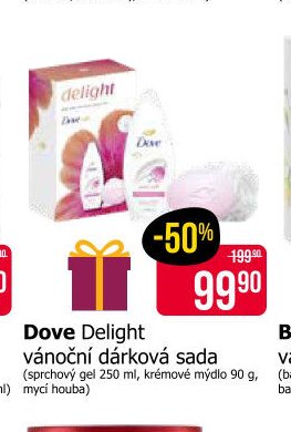 Dove Delight vánoční dárková sada