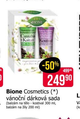 Bione Cosmetics vánoční dárková sada