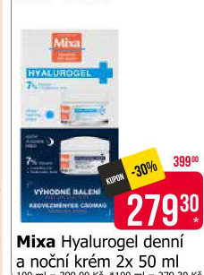 Balení krém denní a noční Hyalurogel Mixa