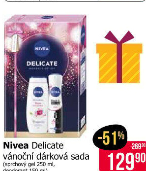 Dárková kazeta Delicate Nivea